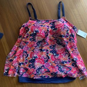 NWT croft and barrow tankini. size 3x